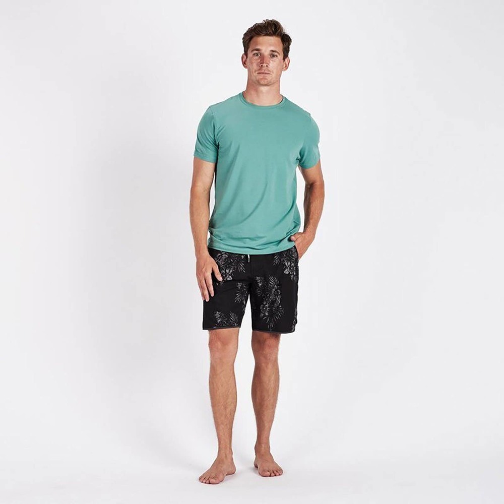 Vuori Cruise BoardShort Black Vintage Floral Gray Men's Board Shorts 32 H14054 - Picture 13 of 13